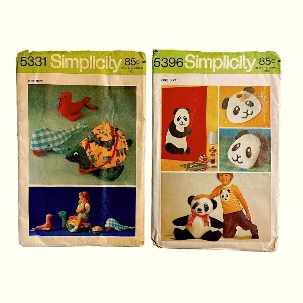 Vintage Stuffed Toy Patterns